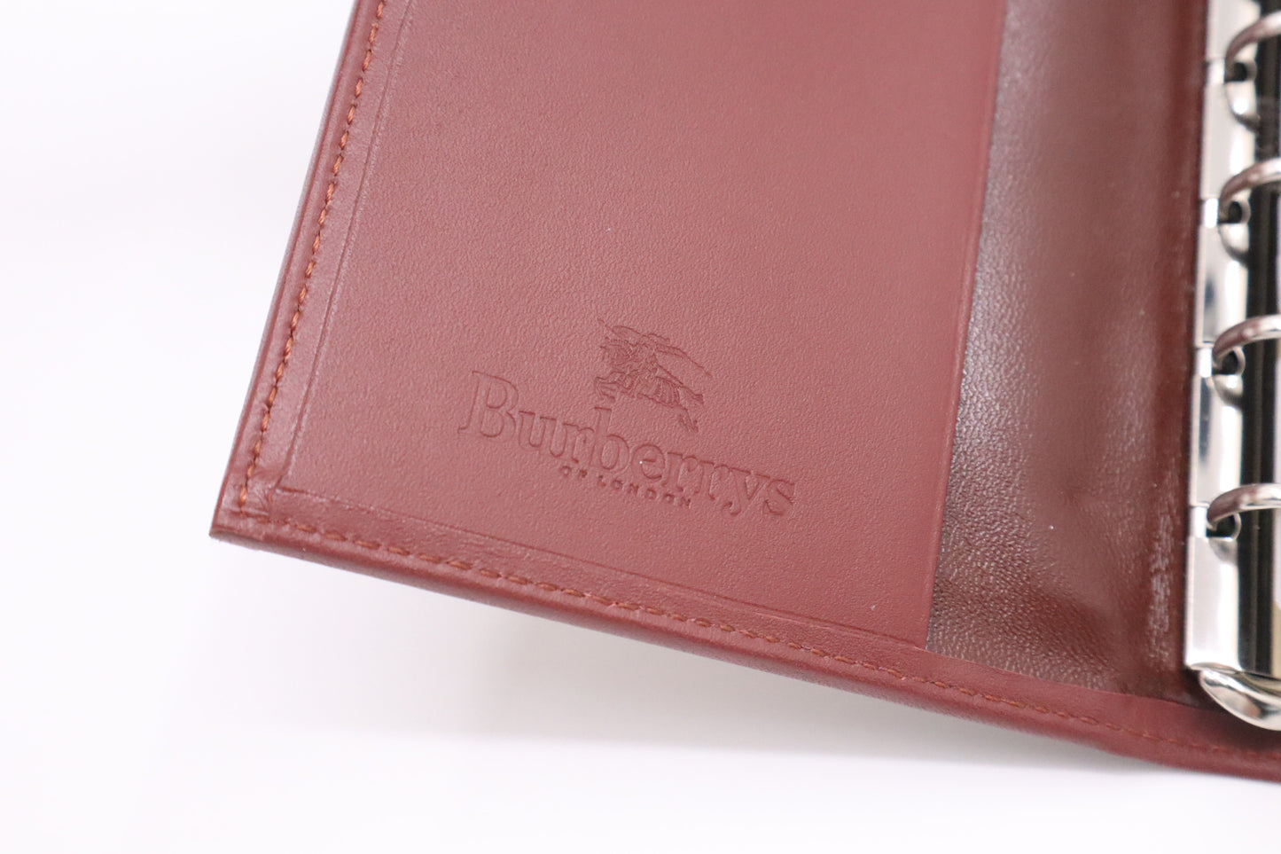 Burberry Agenda in Brown Checked Canvas