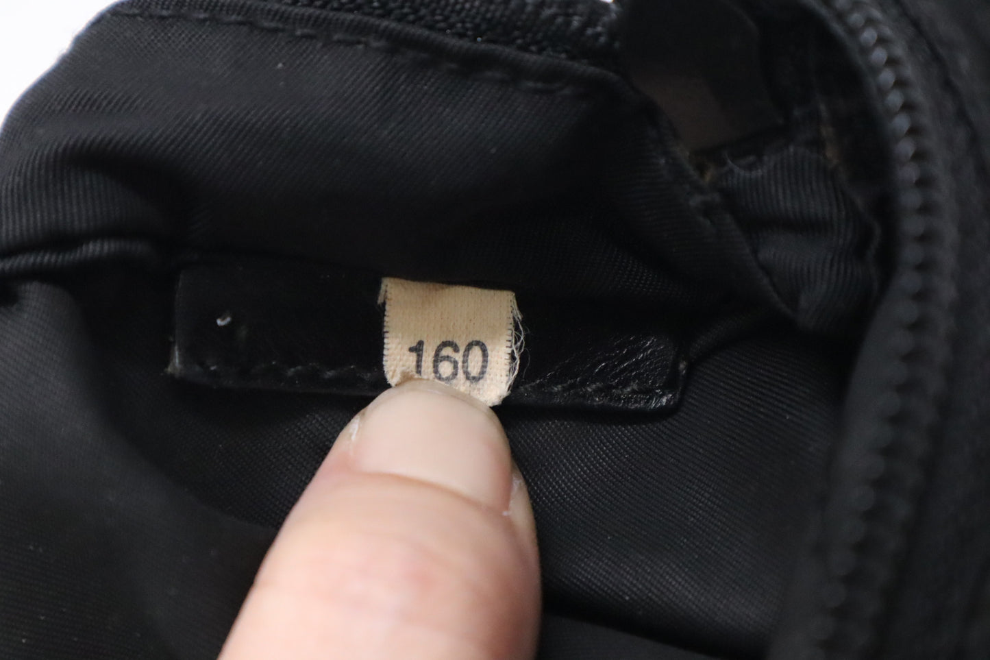 Prada Square Crossbody in Black Nylon