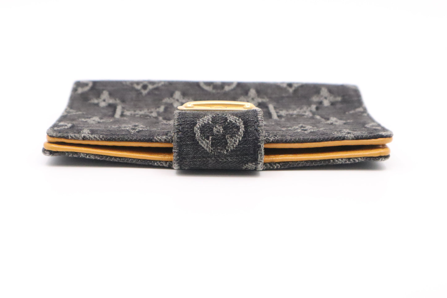 Louis Vuitton Agenda PM in Black Denim Monogram Canvas