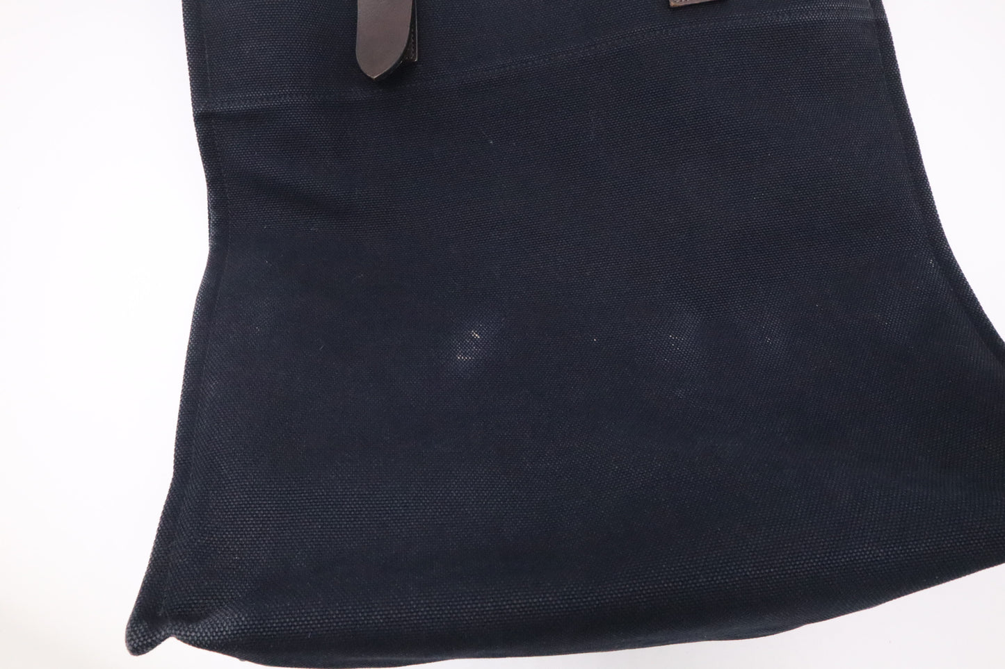 Hermes Etriviere Tote in Navy Blue Canvas
