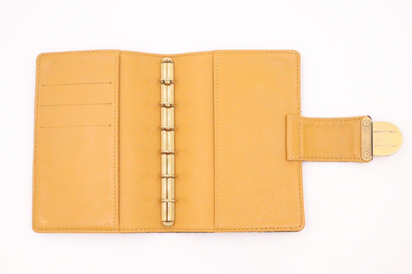 Louis Vuitton Agenda PM in Black Denim Monogram Canvas
