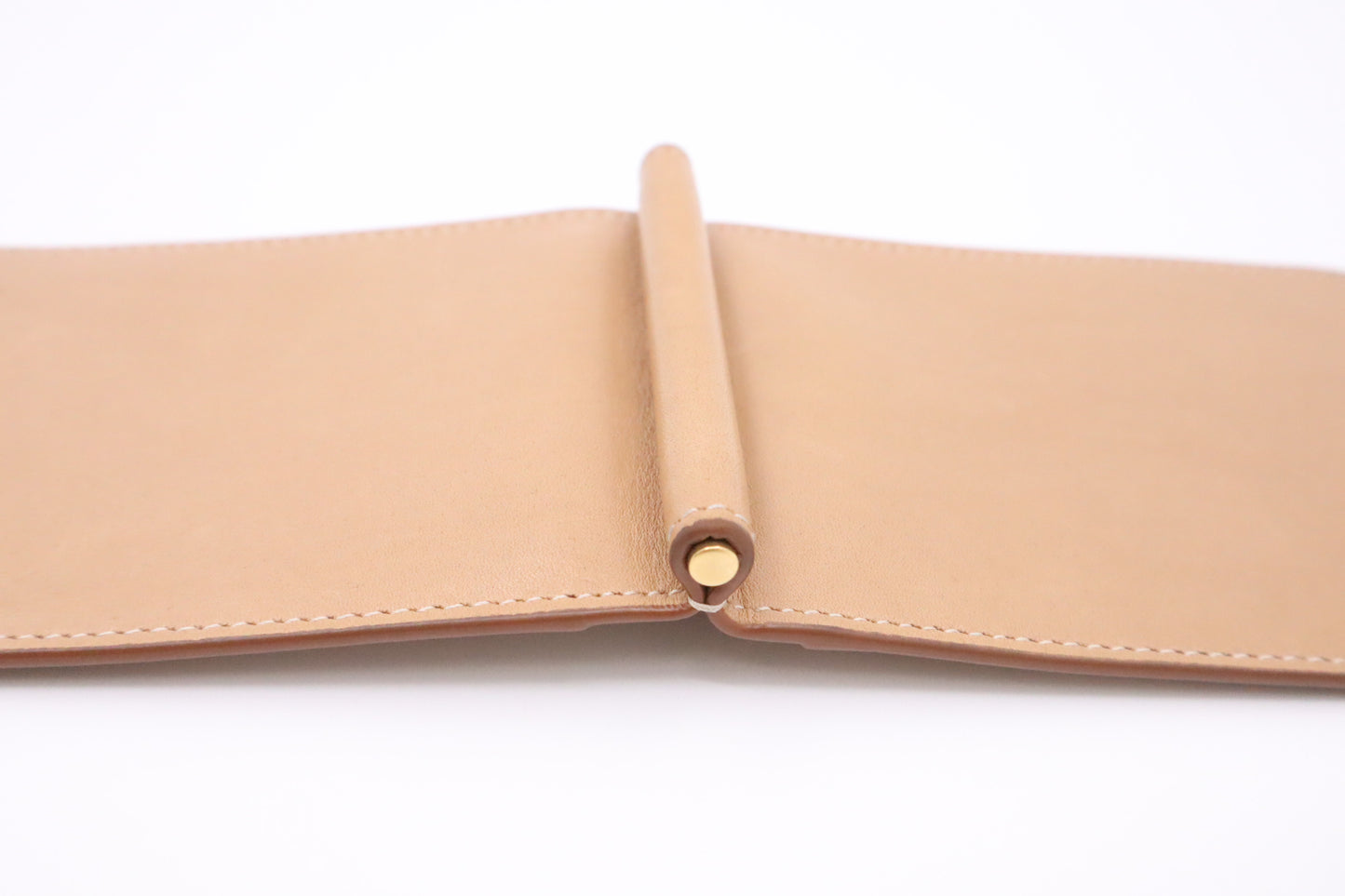 YSL Saint Laurent Bifold Wallet in Tan Leather