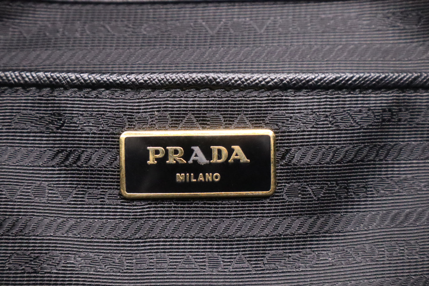 Prada Galleria in Black Saffiano Leather
