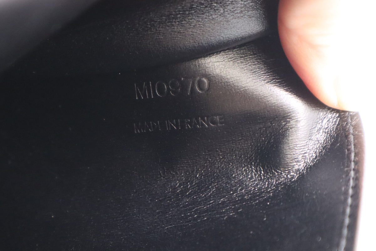 Louis Vuitton Mycenes Pouch in Black Leather