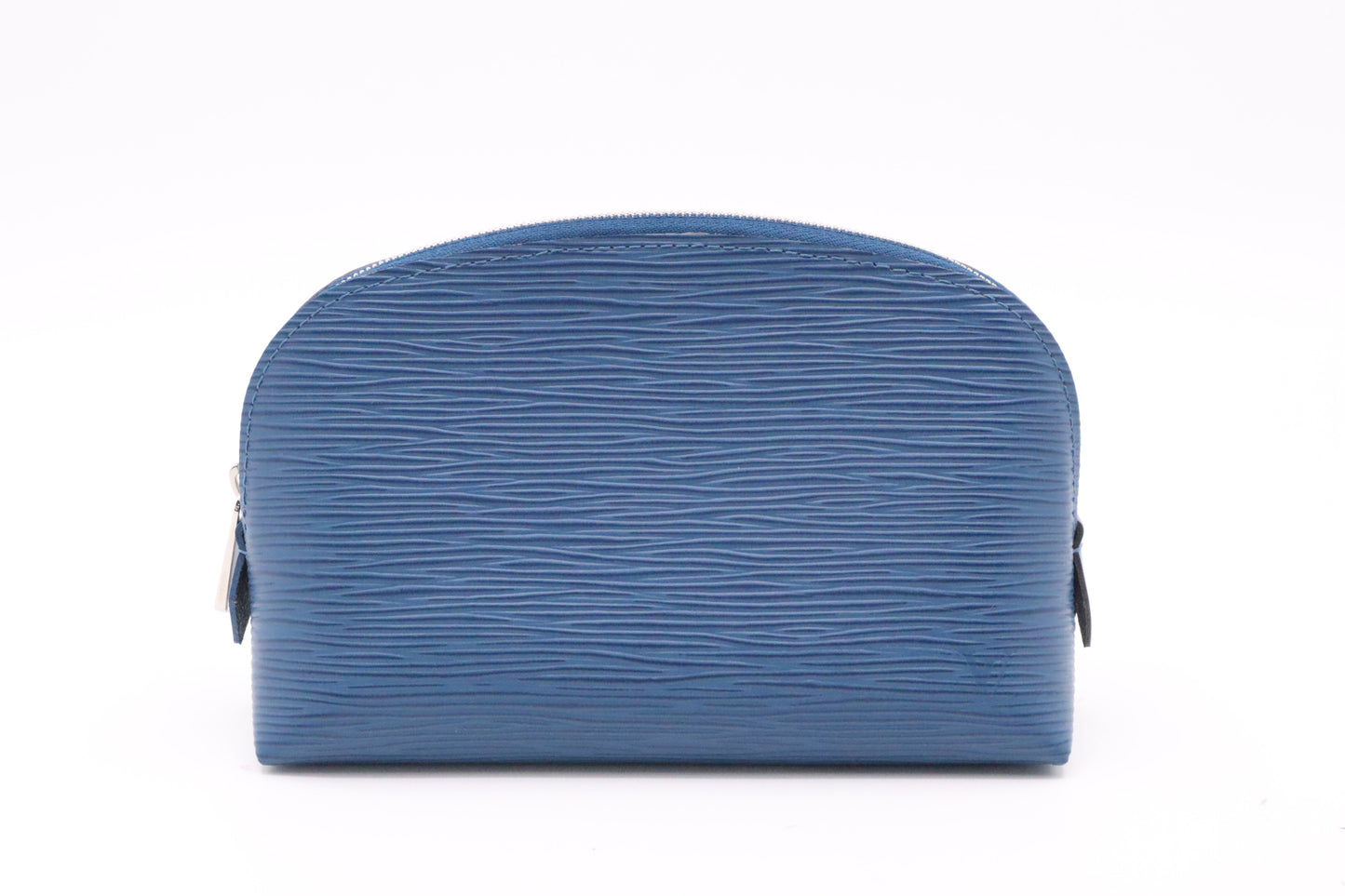 Louis Vuitton Pochette Cosmetique in Epi Blue Leather