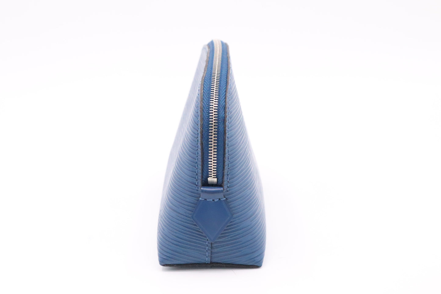 Louis Vuitton Pochette Cosmetique in Epi Blue Leather