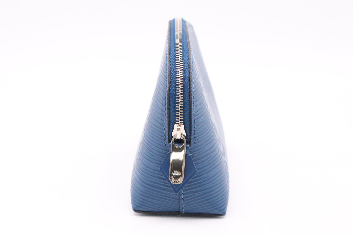 Louis Vuitton Pochette Cosmetique in Epi Blue Leather