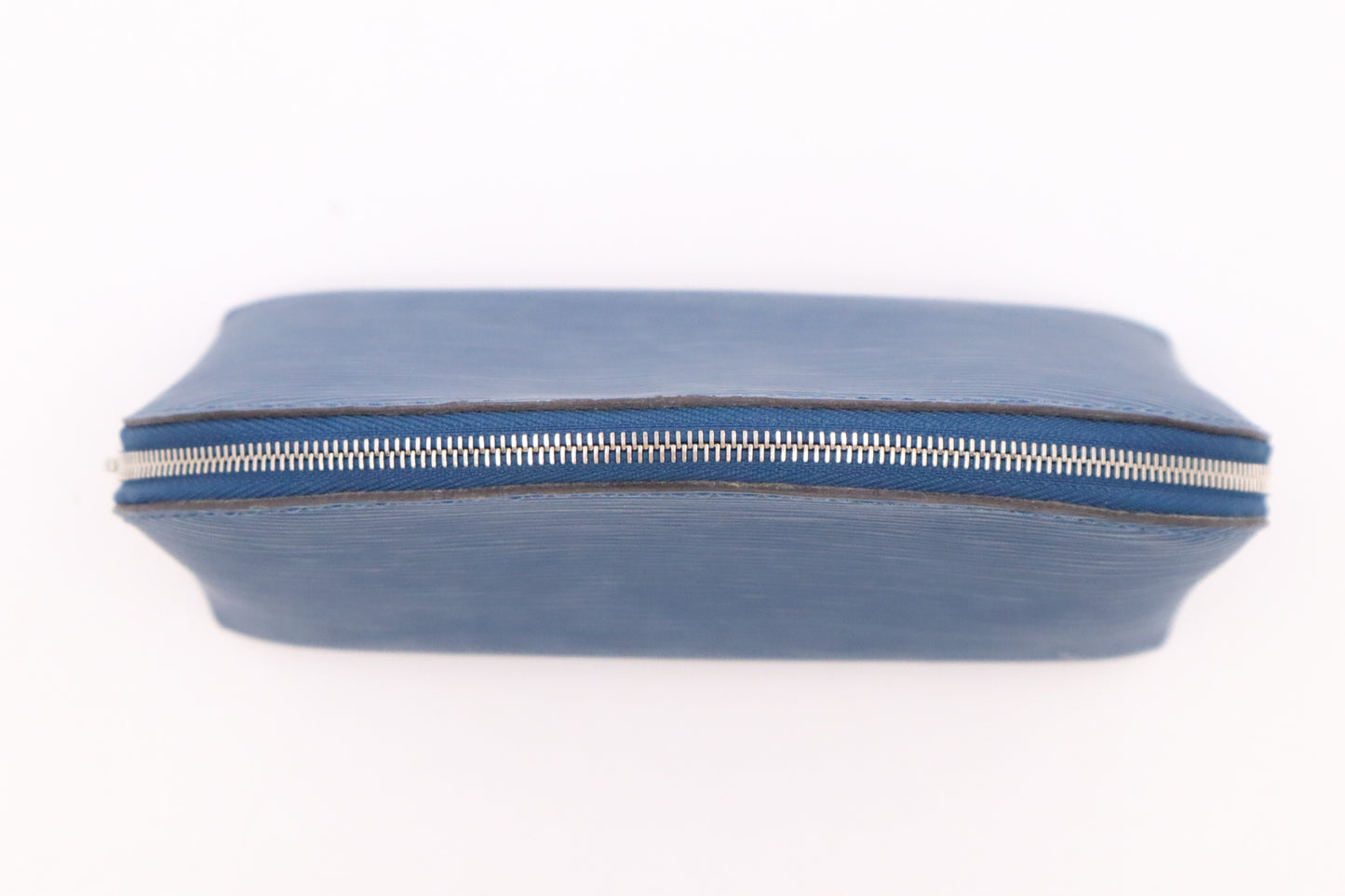 Louis Vuitton Pochette Cosmetique in Epi Blue Leather