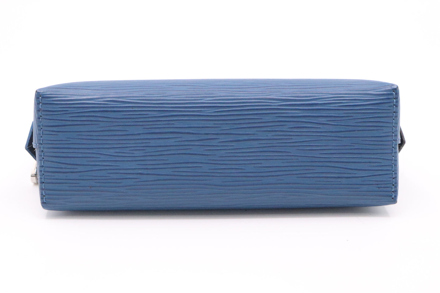 Louis Vuitton Pochette Cosmetique in Epi Blue Leather
