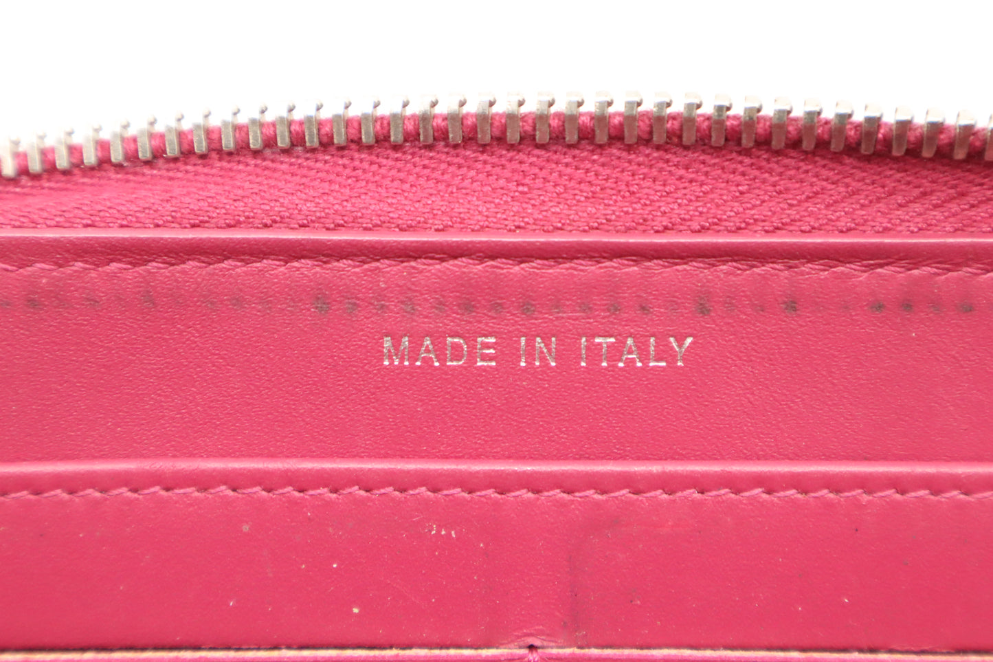 Chanel Zippy Wallet in Pink Quilted Patent Leather