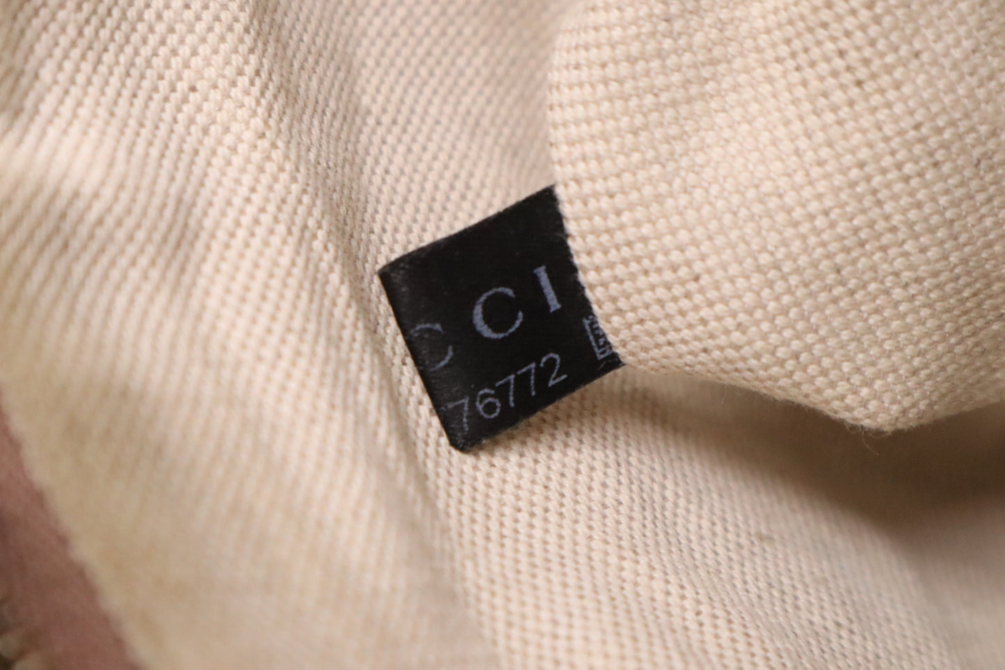 Gucci Boston Bag in GG Canvas and Pink Leather