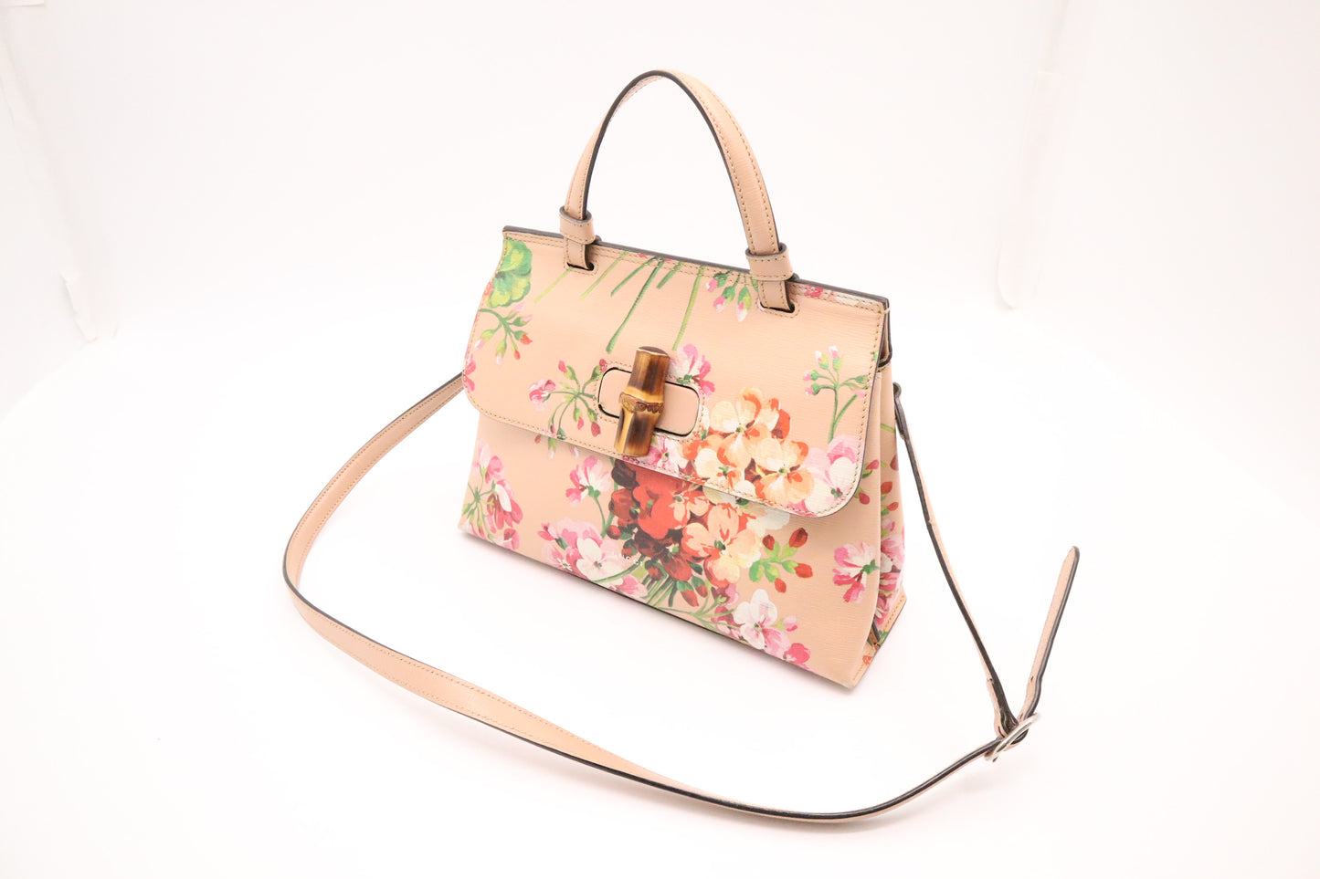 Gucci Handbag in Shanghai Blooms Canvas