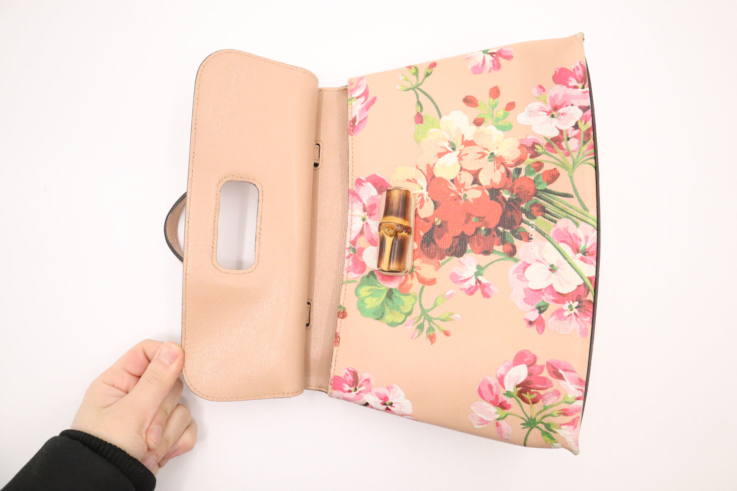 Gucci Handbag in Shanghai Blooms Canvas