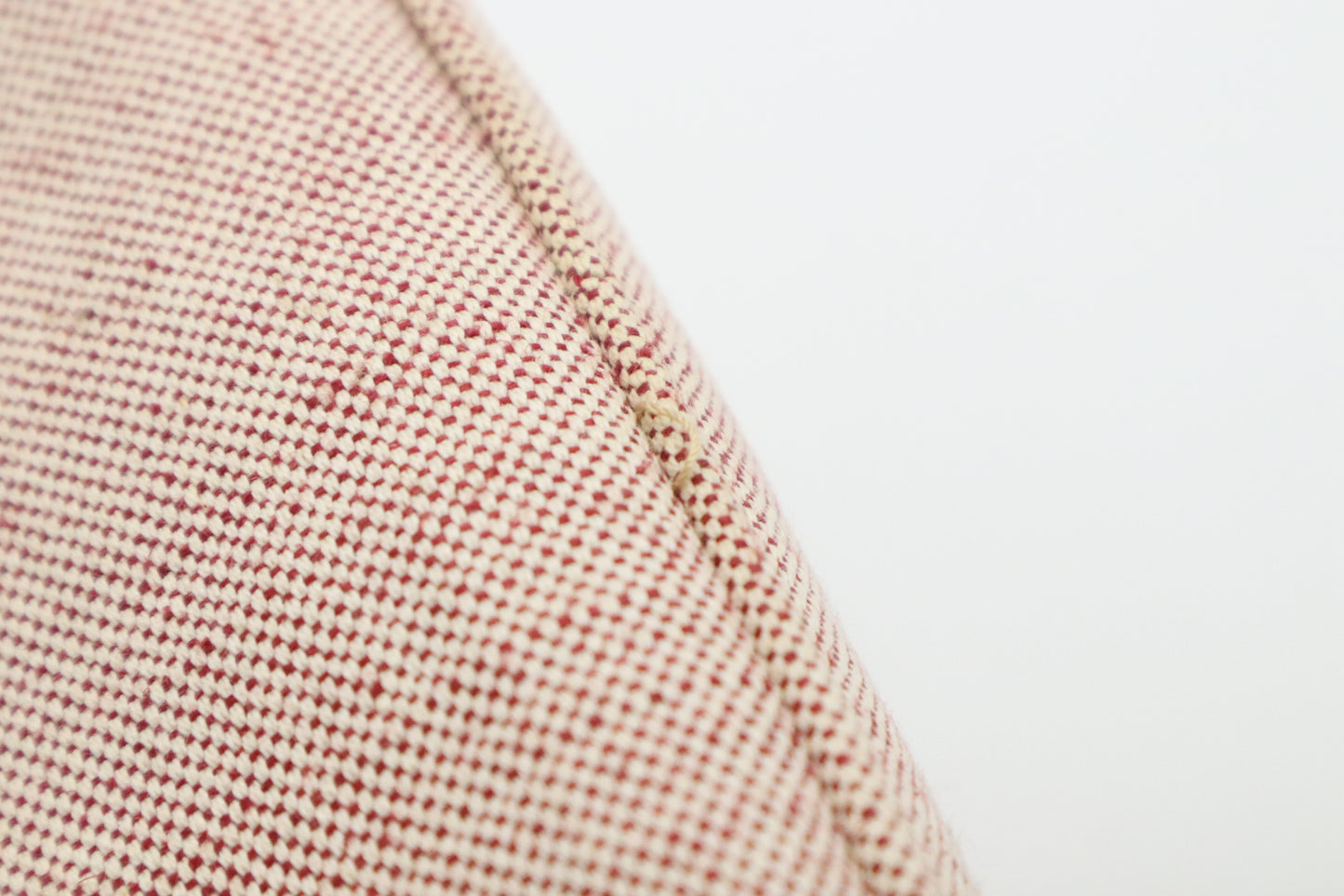 Prada Pouch in Beige and Red Canvas