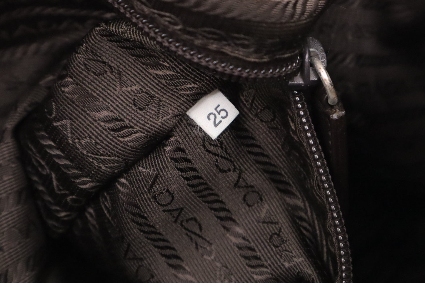 Prada Messenger Bag in Dark Green Nylon