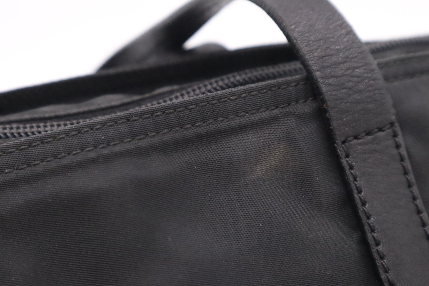 Prada Handbag in Black Nylon