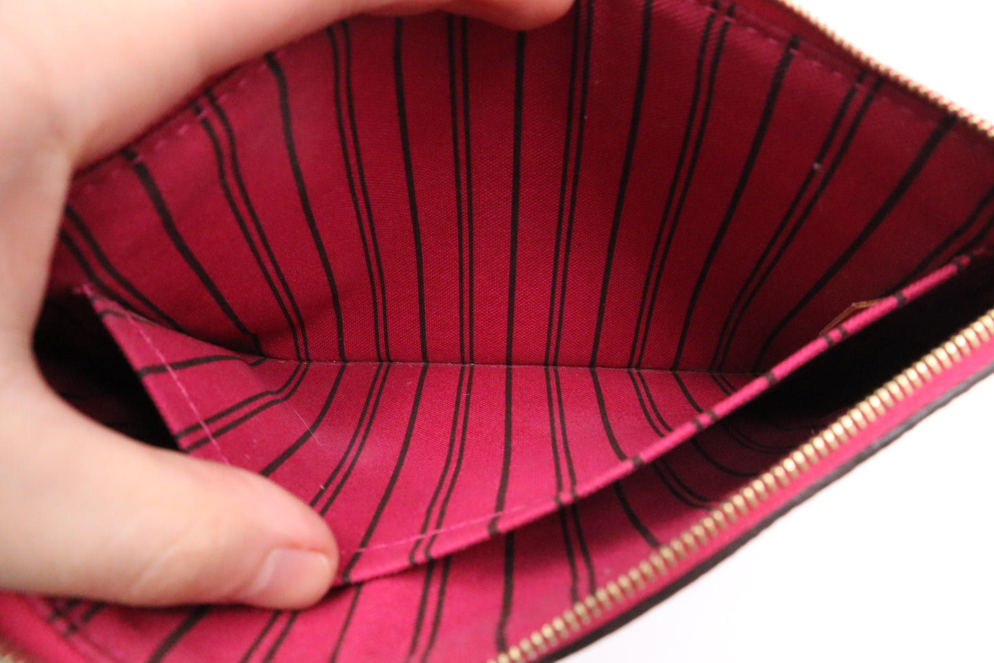 Louis Vuitton Neverfull Pouch in Monogram Canvas