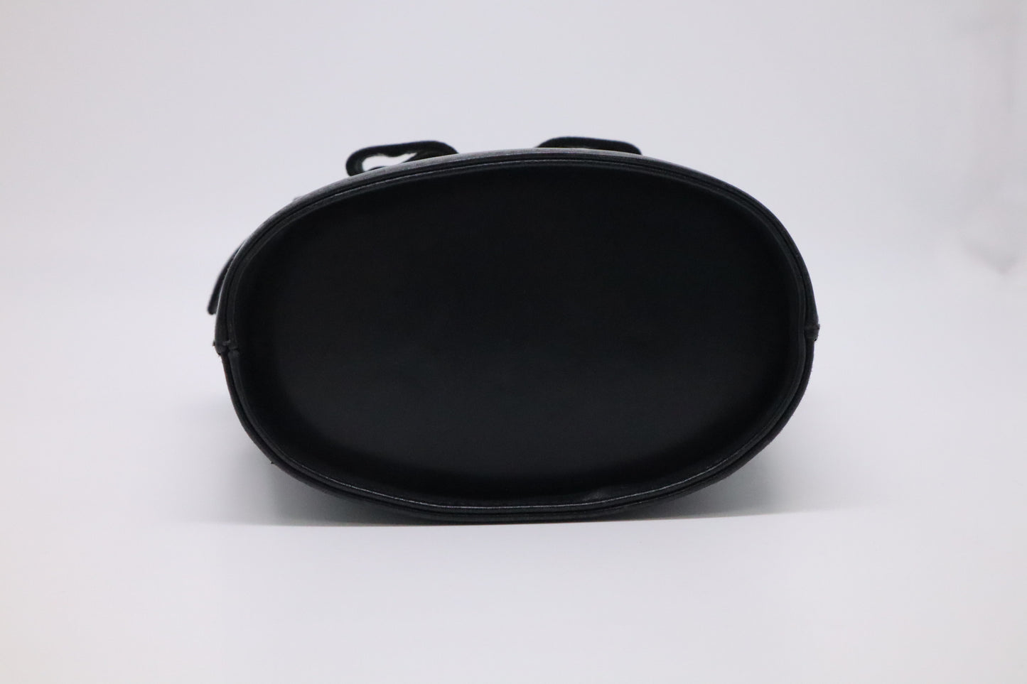 Ferragamo Small Trifolio Handbag in Black Leather