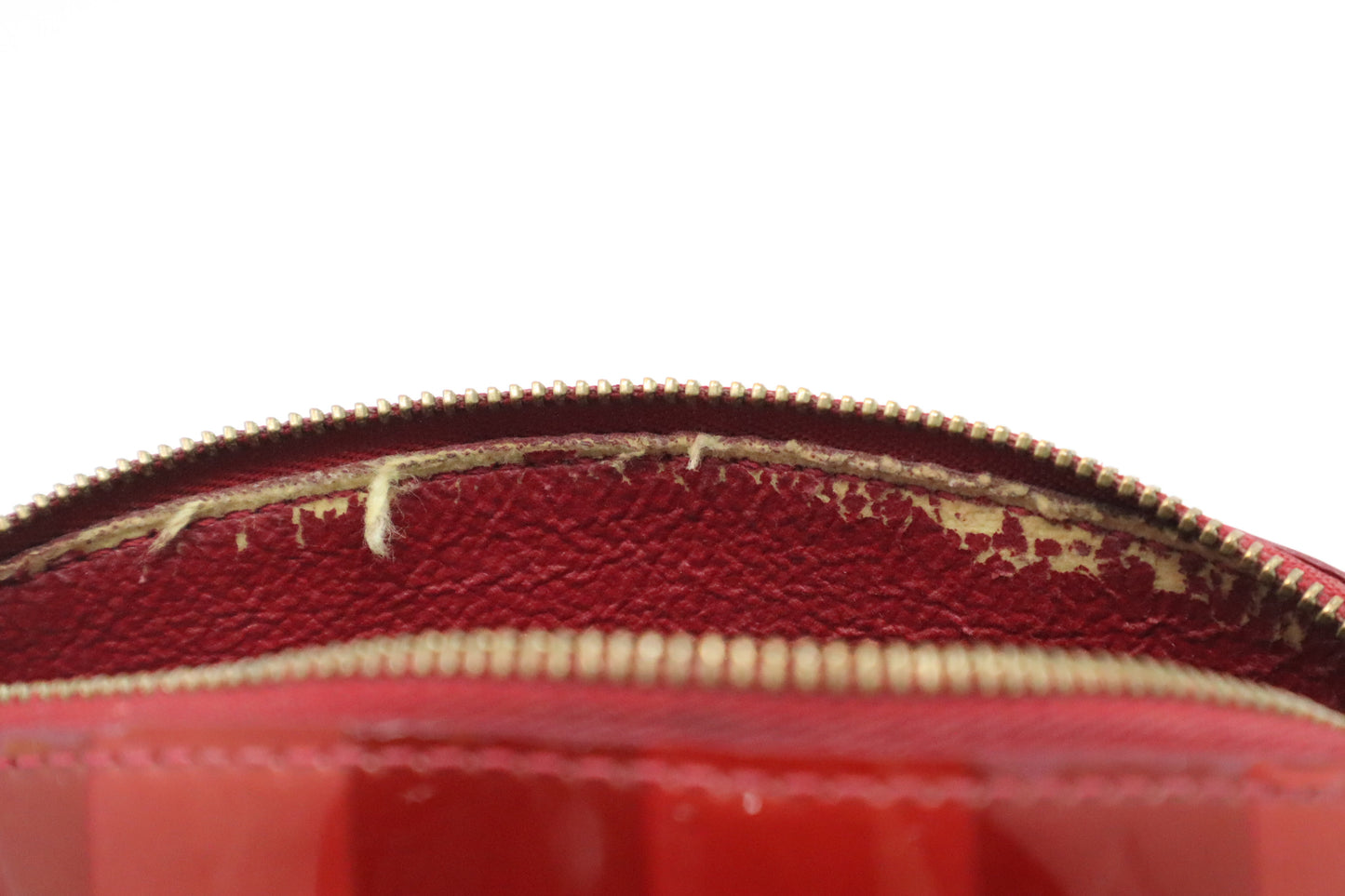 Louis Vuitton Pochette Cosmetique in Red and Pomme D'Amour Vernis
