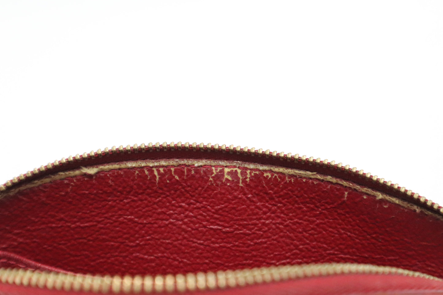 Louis Vuitton Pochette Cosmetique in Red and Pomme D'Amour Vernis