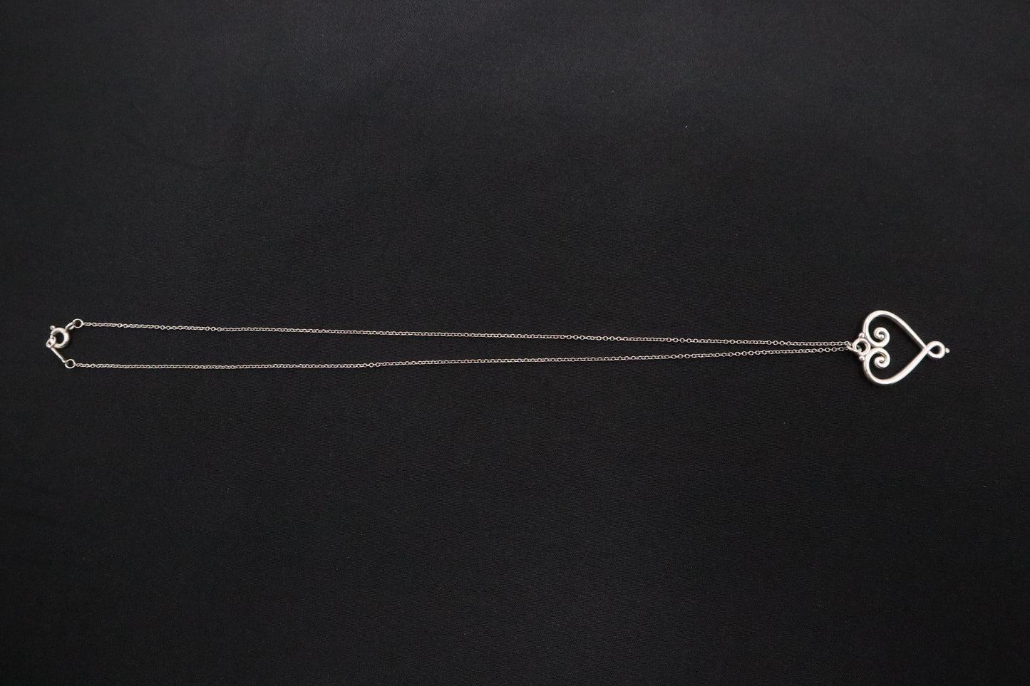 Tiffany & Co. Goldini Heart Necklace in Sterling Silver