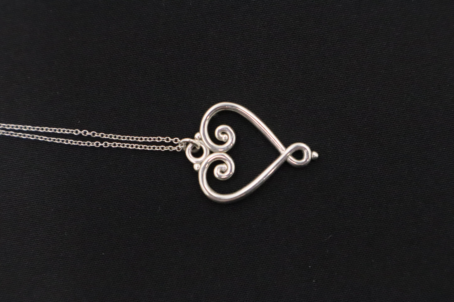 Tiffany & Co. Goldini Heart Necklace in Sterling Silver