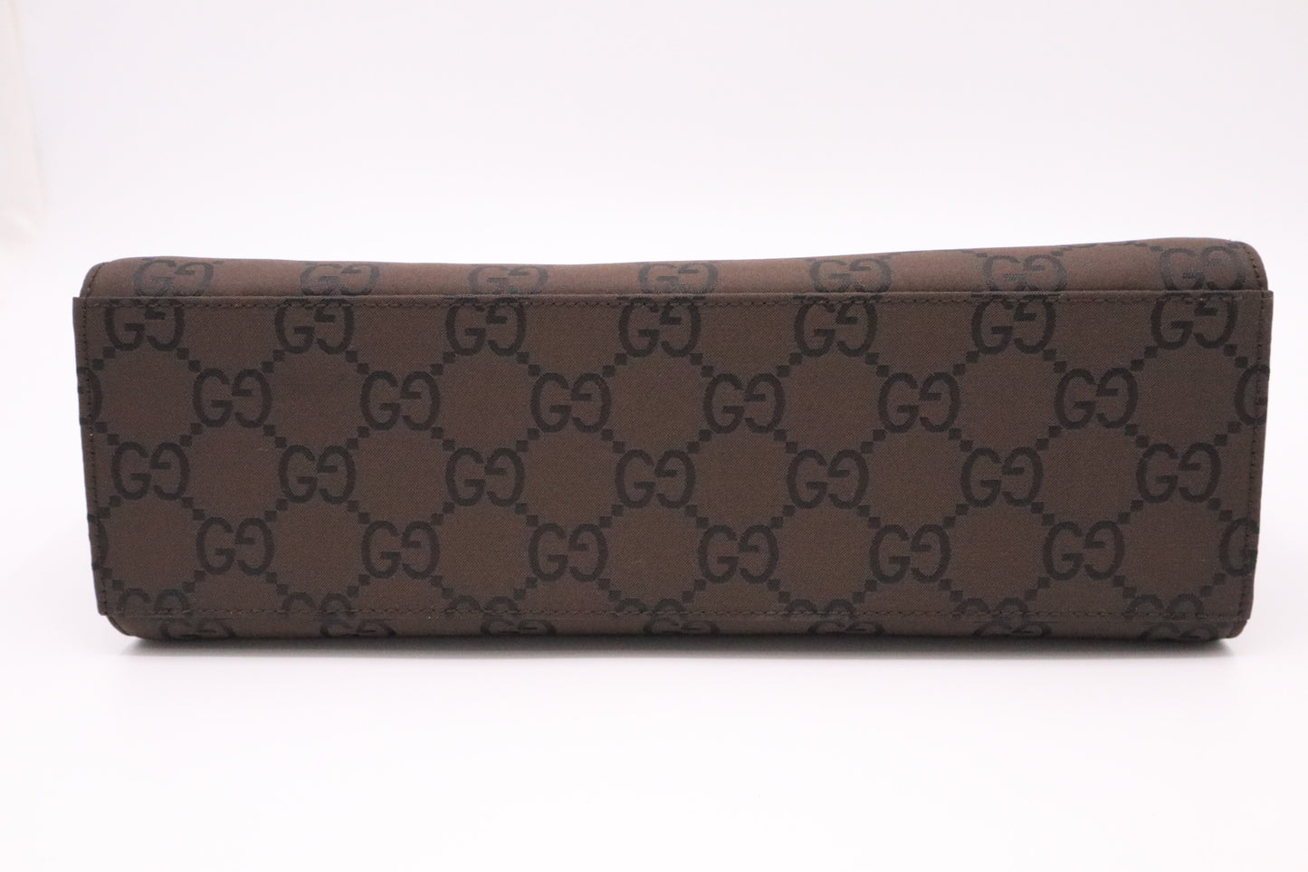 Gucci Bamboo Tote in Brown GG Canvas