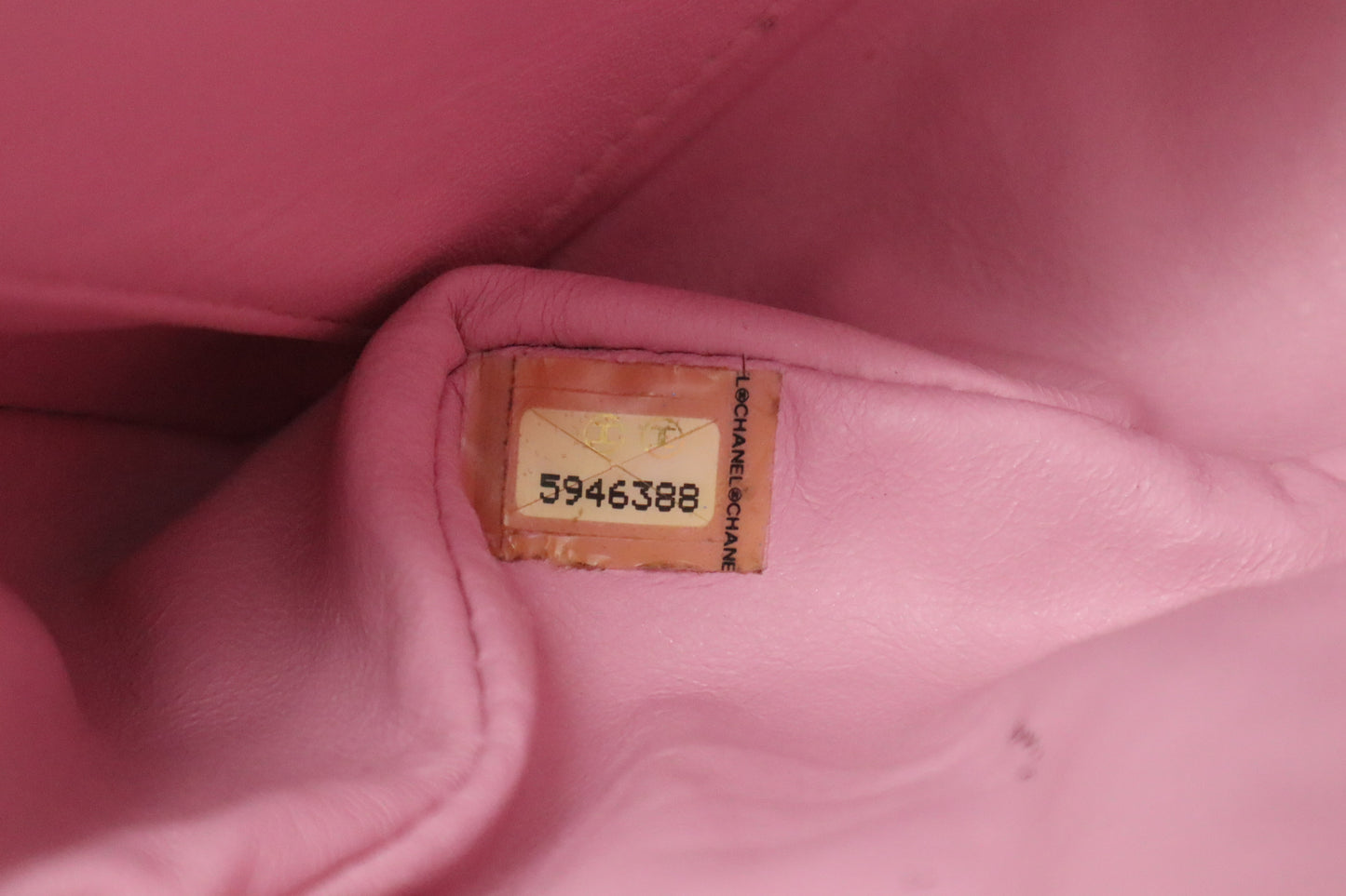 Chanel Medium Flap in Pink Cotton Canvas