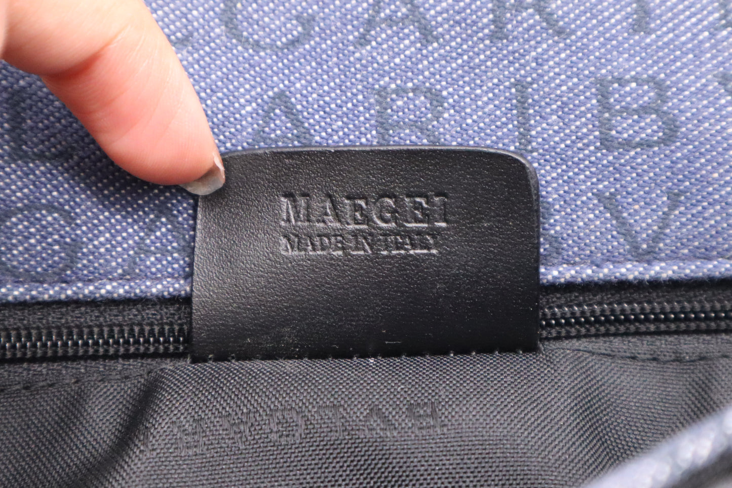 Bvlgari Bag in Blue Denim Canvas