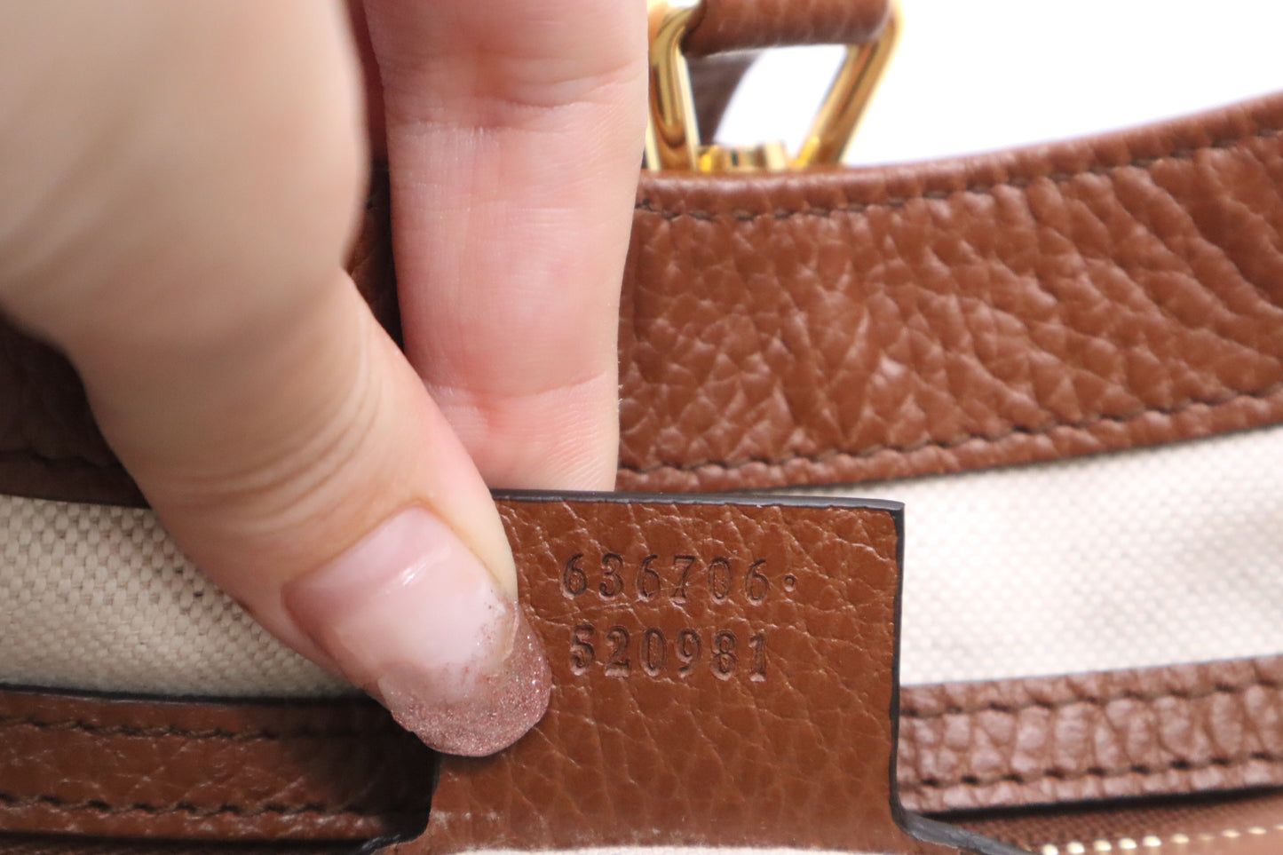 Gucci Jackie in Denim GG Canvas
