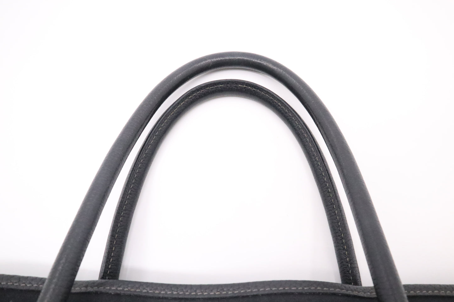 Hermes Garden Party 36 Bag in Black Canvas