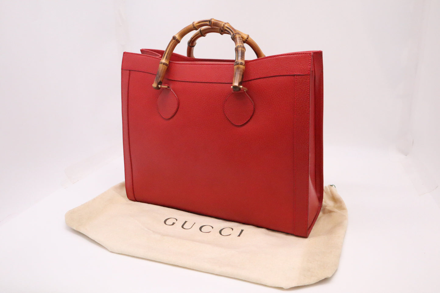 Gucci Large Diana in Red Leather