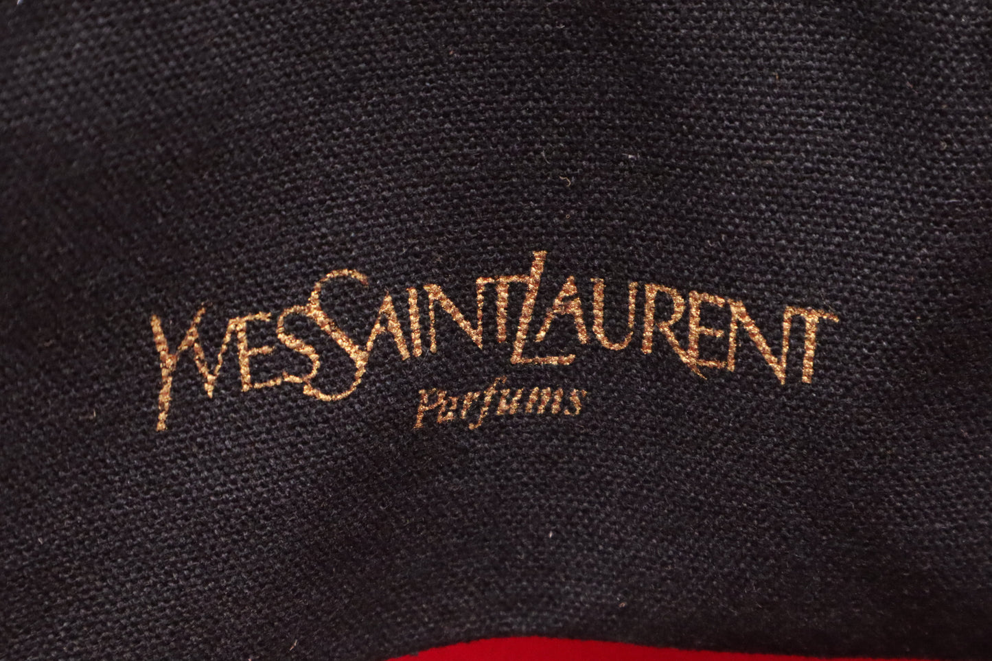 YSL Tote in Black Canvas