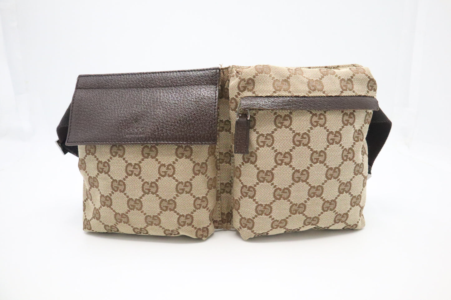 Gucci Waist Bag in Brown GG Canvas