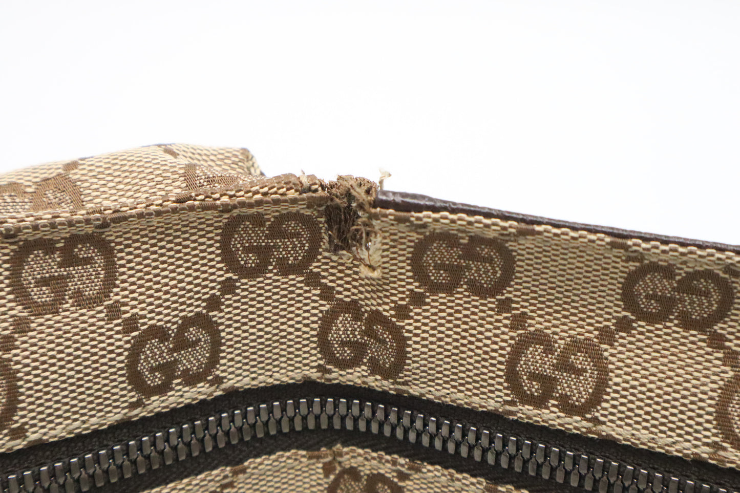 Gucci Waist Bag in Brown GG Canvas