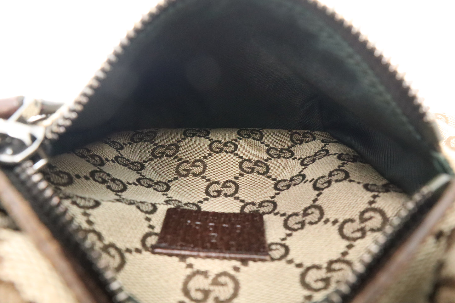 Gucci Waist Bag in Brown GG Canvas
