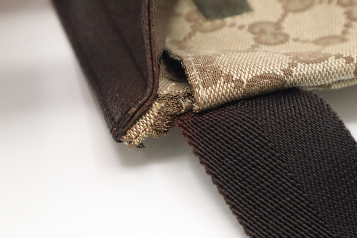 Gucci Waist Bag in Brown GG Canvas