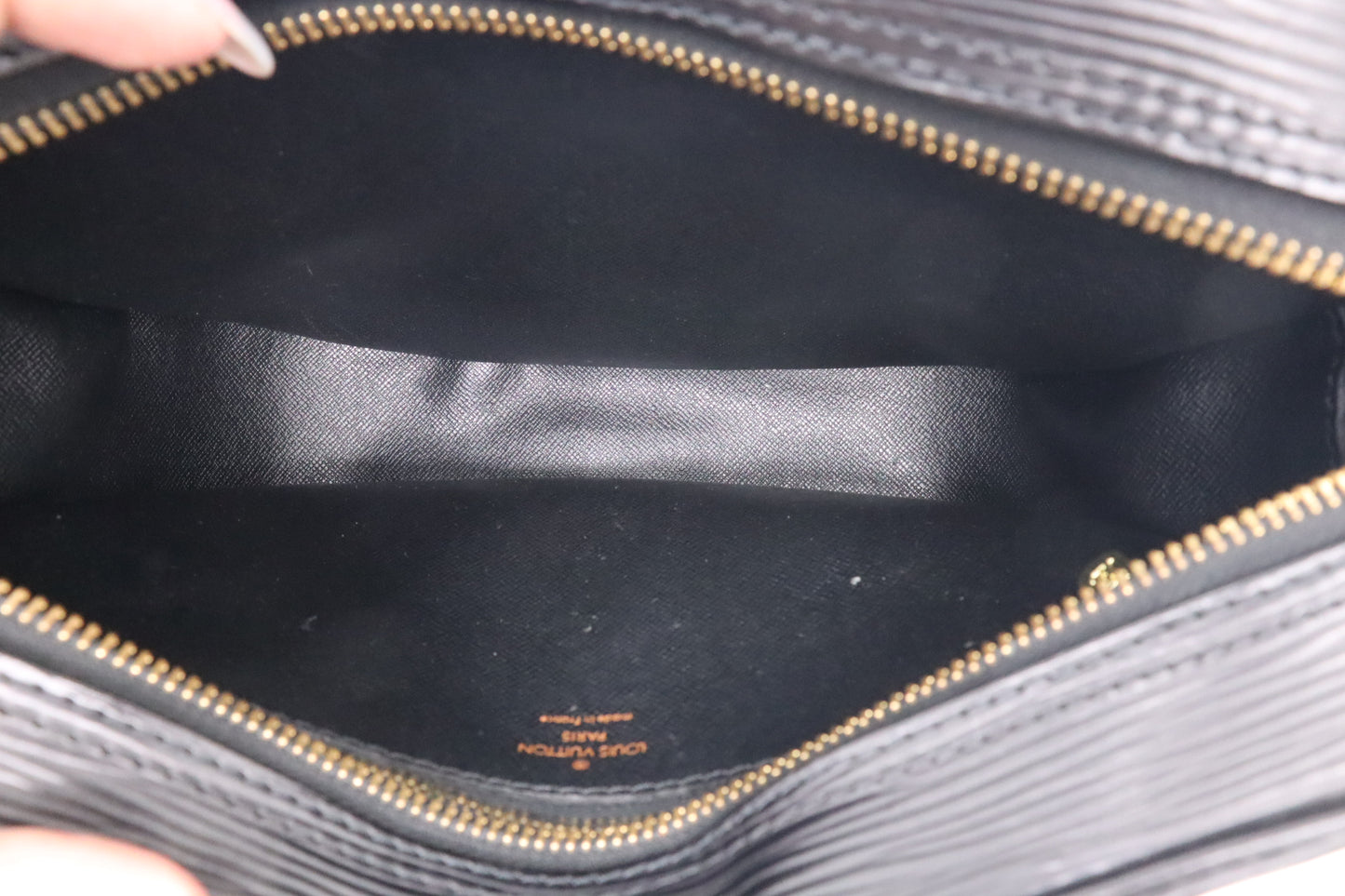 Louis Vuitton Jeune Fille in Black Epi Leather