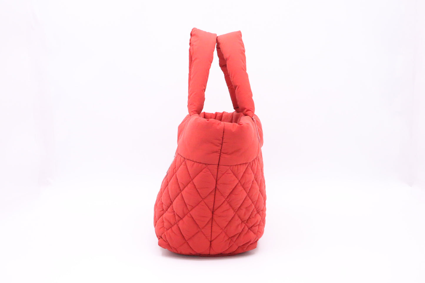Chanel Cocoon Handbag in Red Nylon
