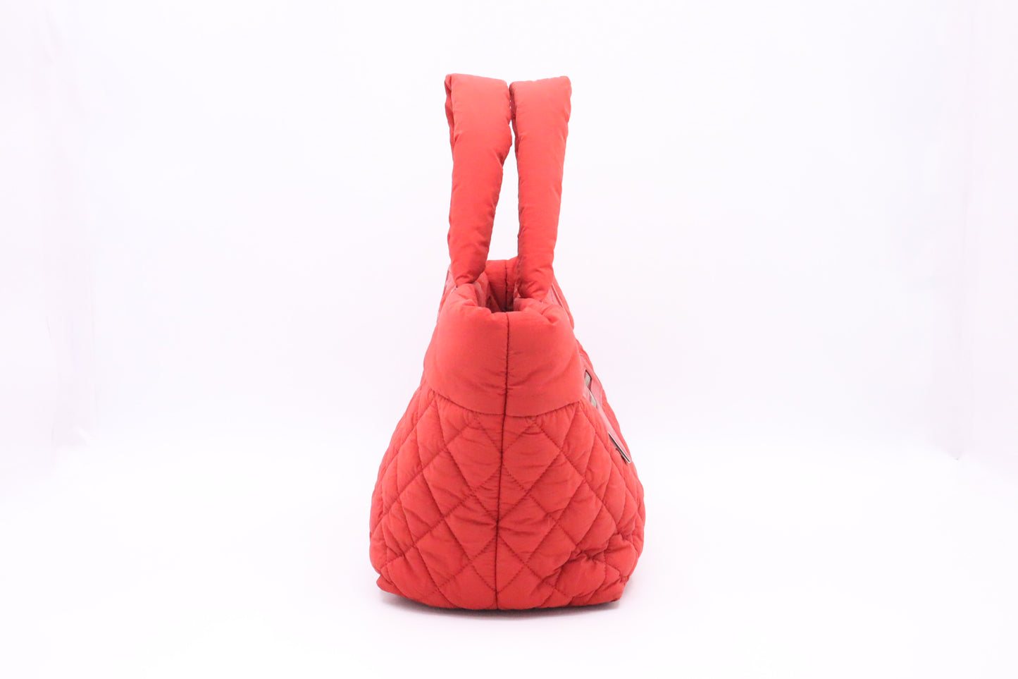 Chanel Cocoon Handbag in Red Nylon