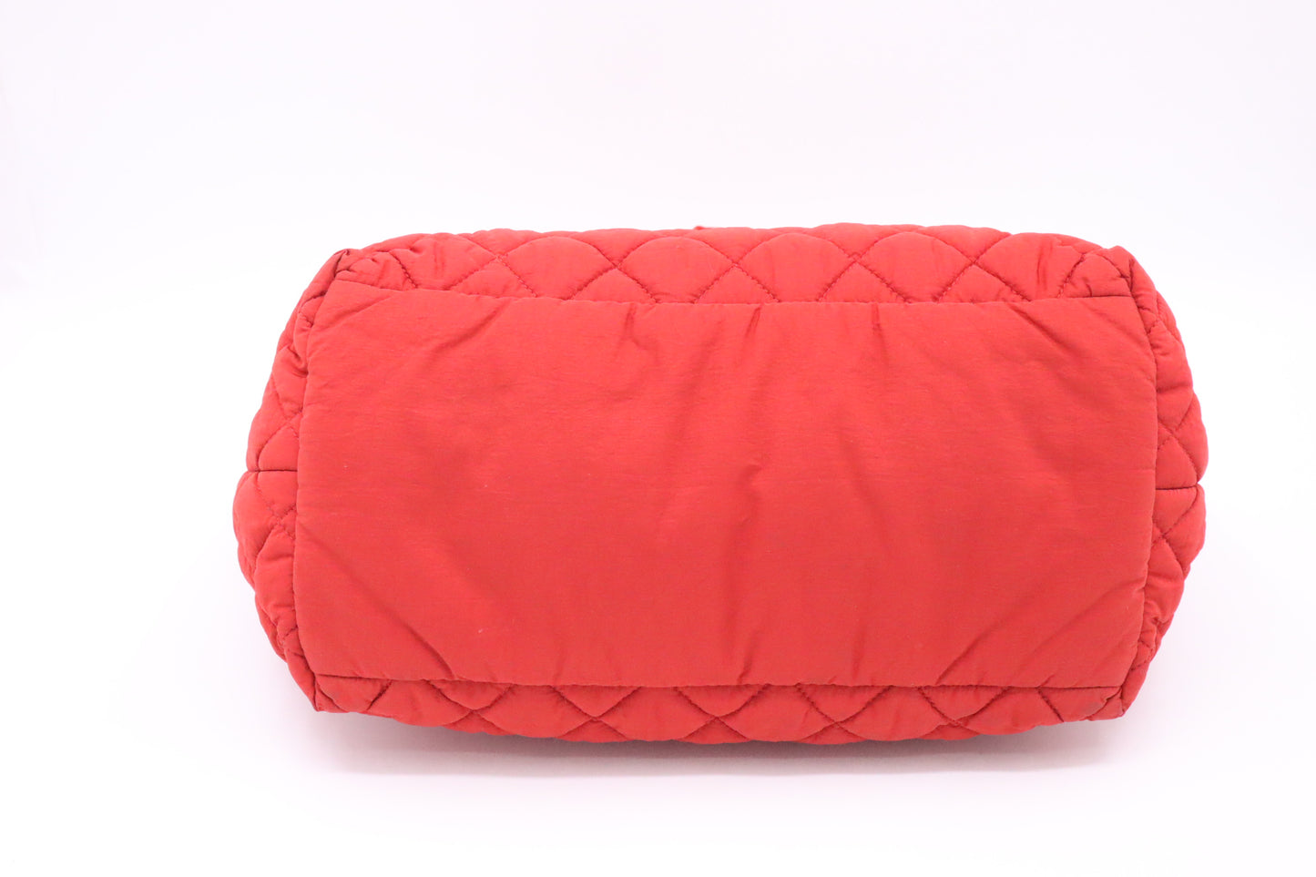 Chanel Cocoon Handbag in Red Nylon
