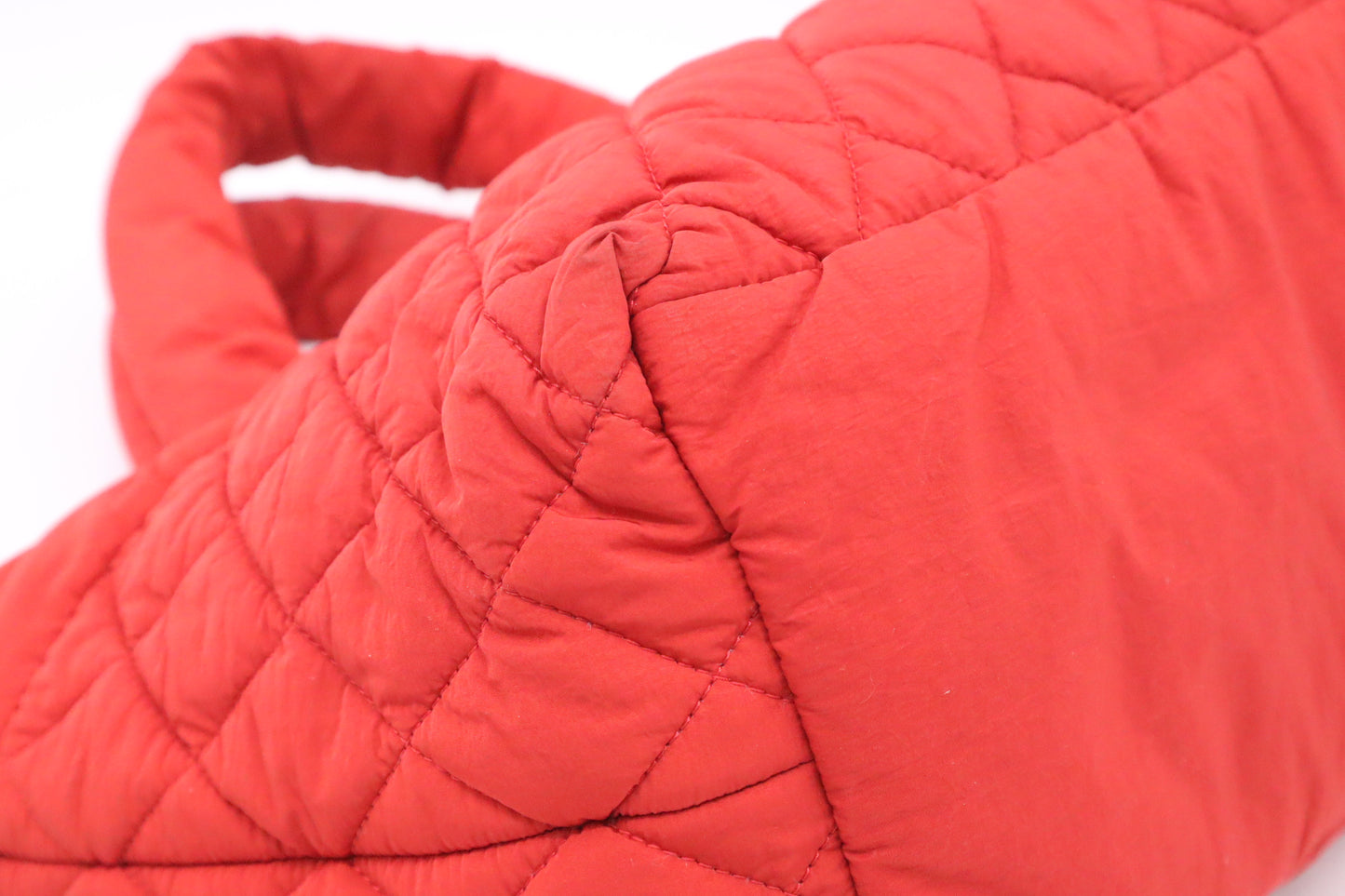 Chanel Cocoon Handbag in Red Nylon