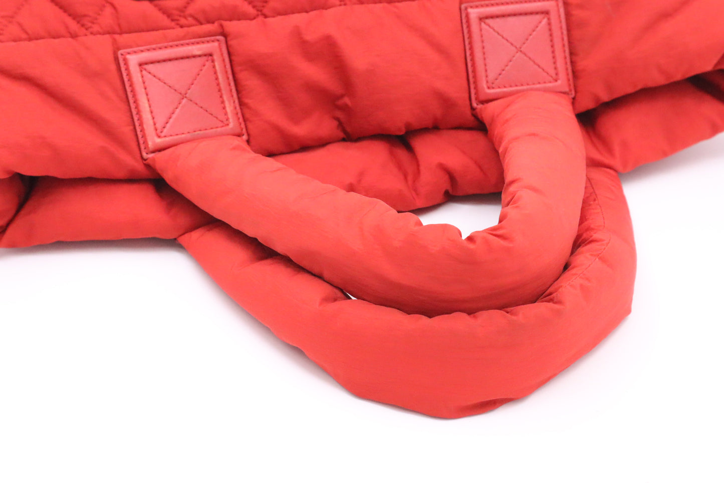 Chanel Cocoon Handbag in Red Nylon