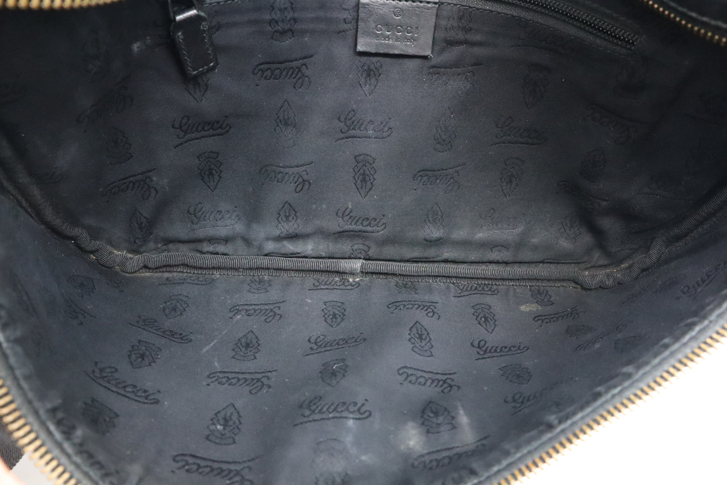 Gucci Waist Bag in Black Imprime Canvas