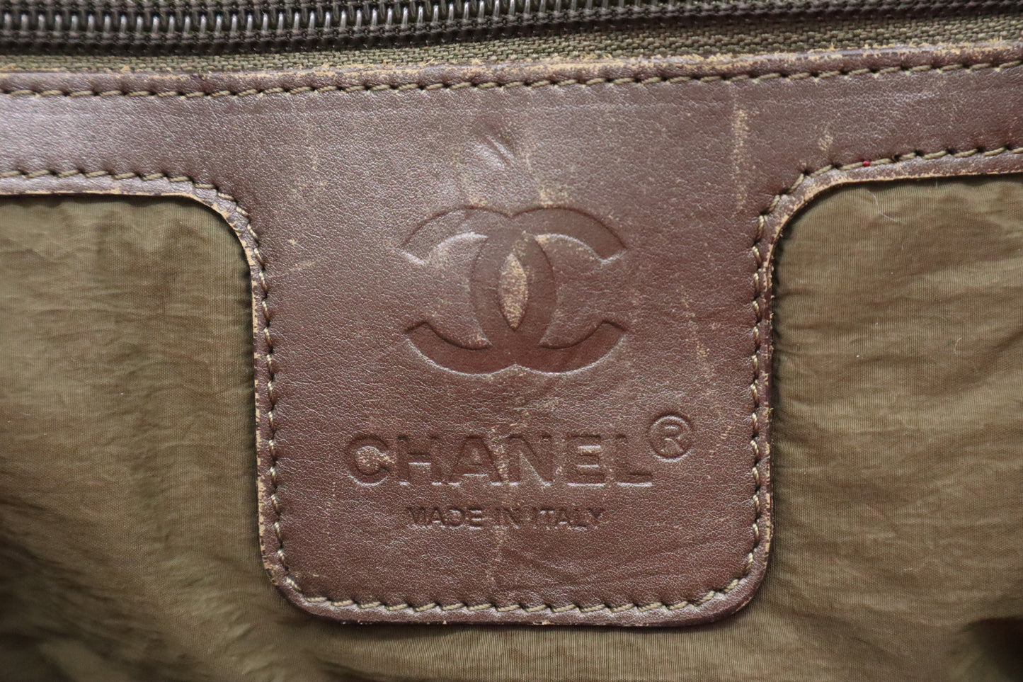 Chanel Cocoon Handbag in Red Nylon