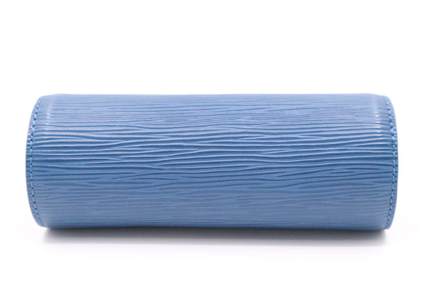 Louis Vuitton Papillon Pouch in Blue Epi Leather