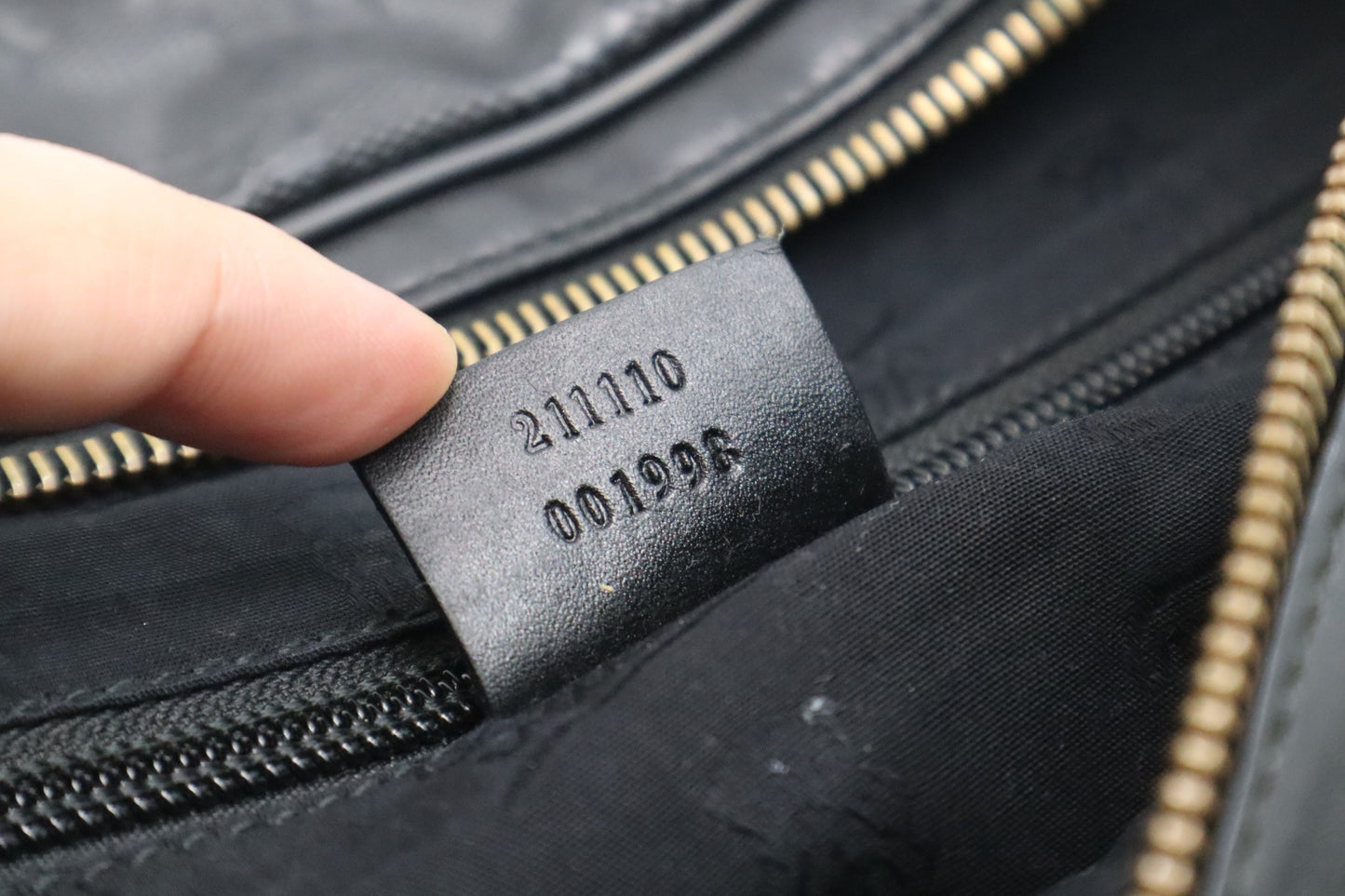Gucci Waist Bag in Black Imprime Canvas