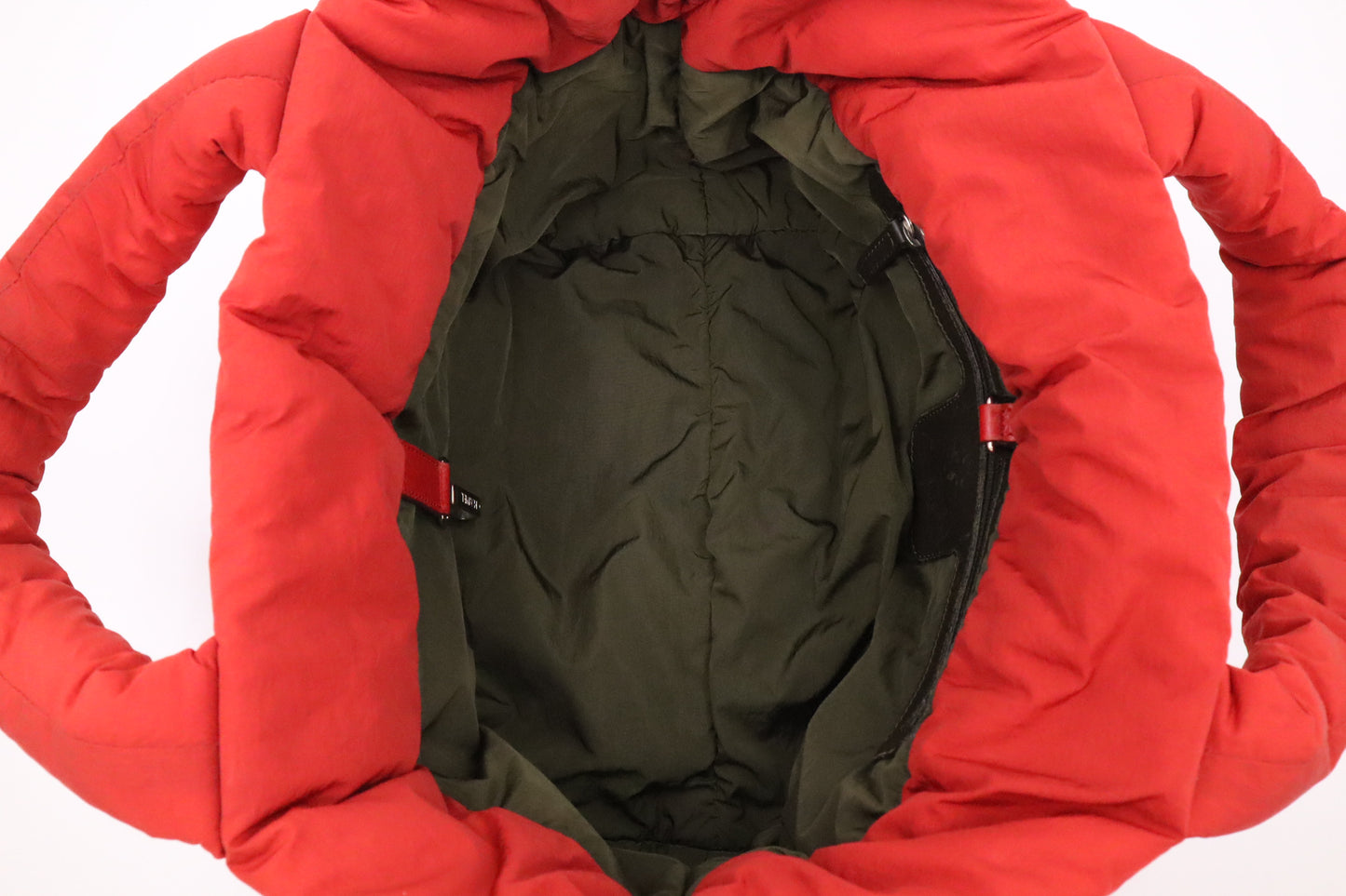 Chanel Cocoon Handbag in Red Nylon