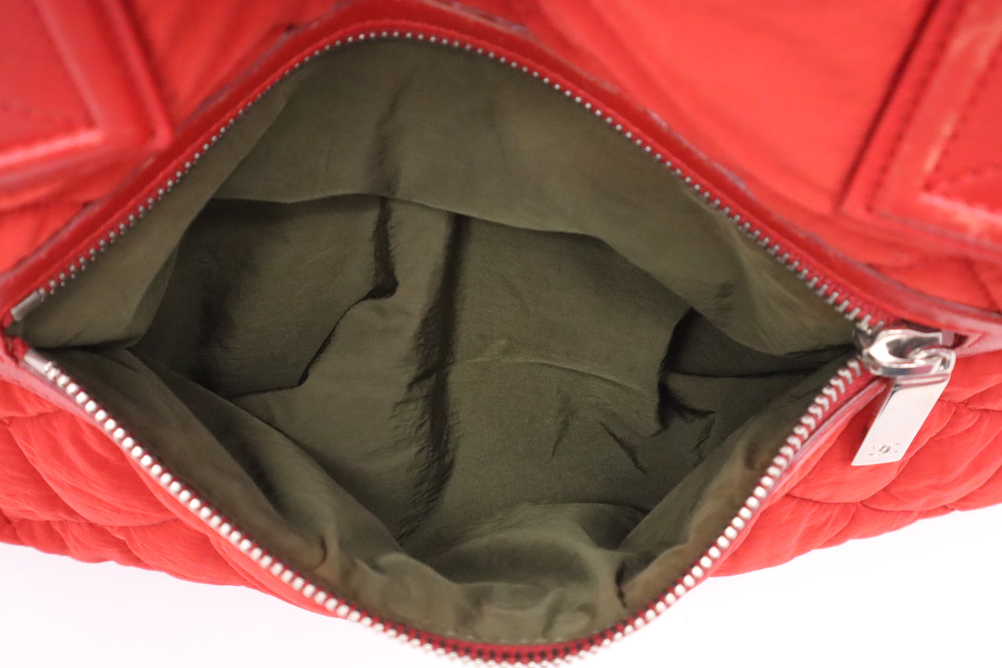 Chanel Cocoon Handbag in Red Nylon