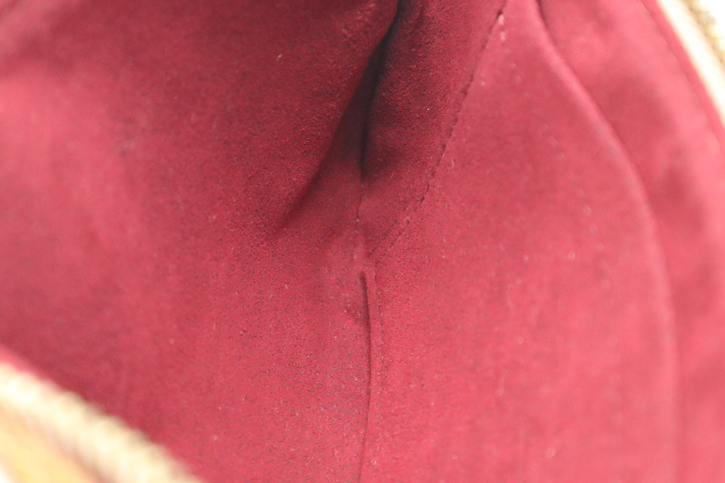 Louis Vuitton Pochette Milla MM in White Multicolor Monogram Canvas